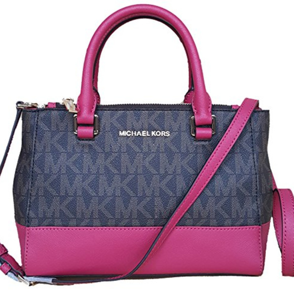 Michael Kors Handbags - Michael Kors XS Kellen Signature Satchel Lipstick